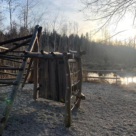 Schöne, große Ferienwohnung direkt am Donauradweg Herbertingen Exterior foto