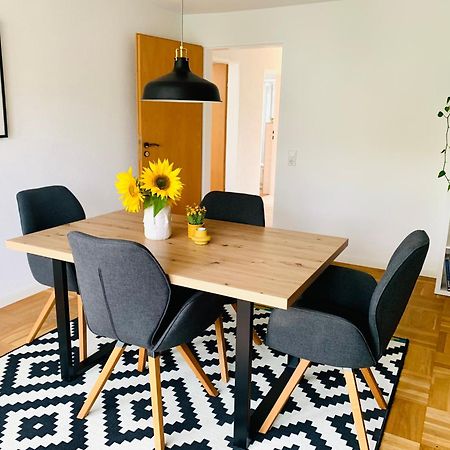 Schöne, große Ferienwohnung direkt am Donauradweg Herbertingen Exterior foto