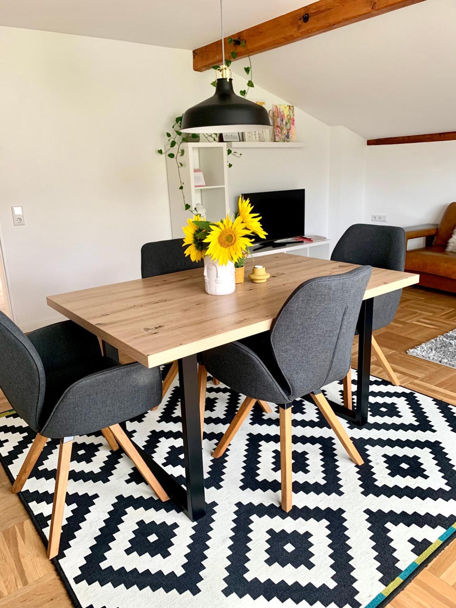 Schöne, große Ferienwohnung direkt am Donauradweg Herbertingen Exterior foto