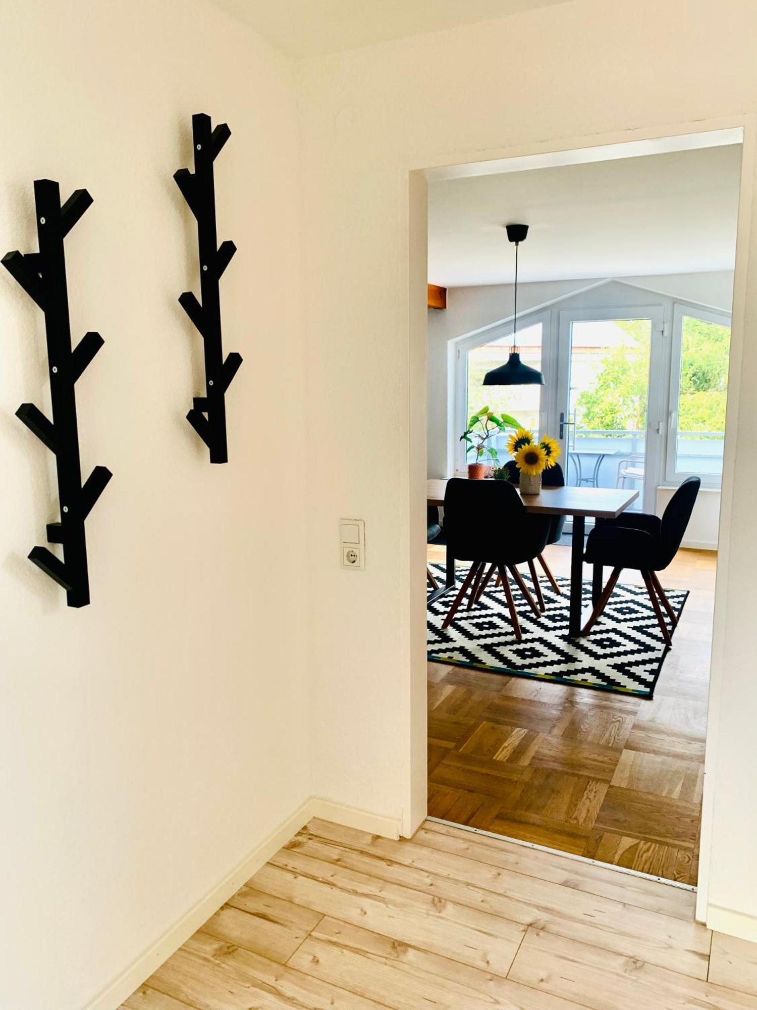 Schöne, große Ferienwohnung direkt am Donauradweg Herbertingen Exterior foto